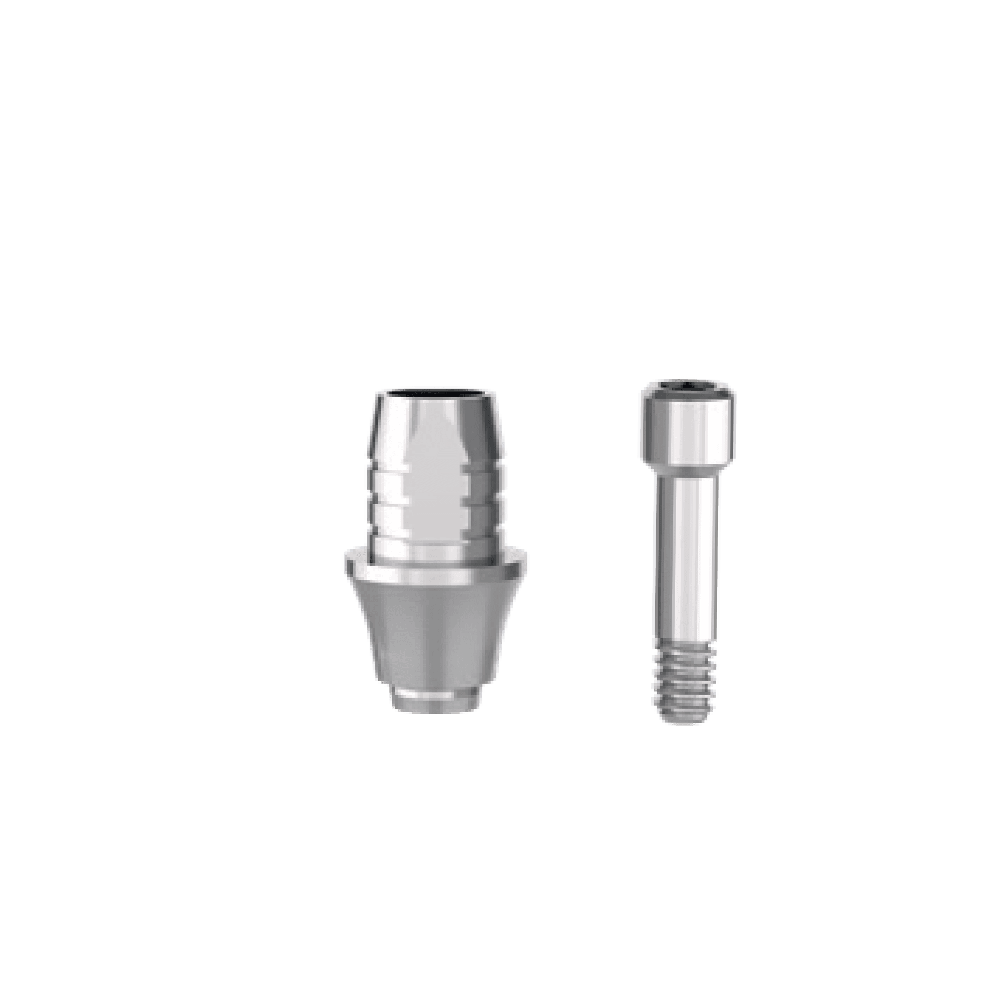 T6 TiBase Abutment - NO Hex Ø4.5-GH2.4