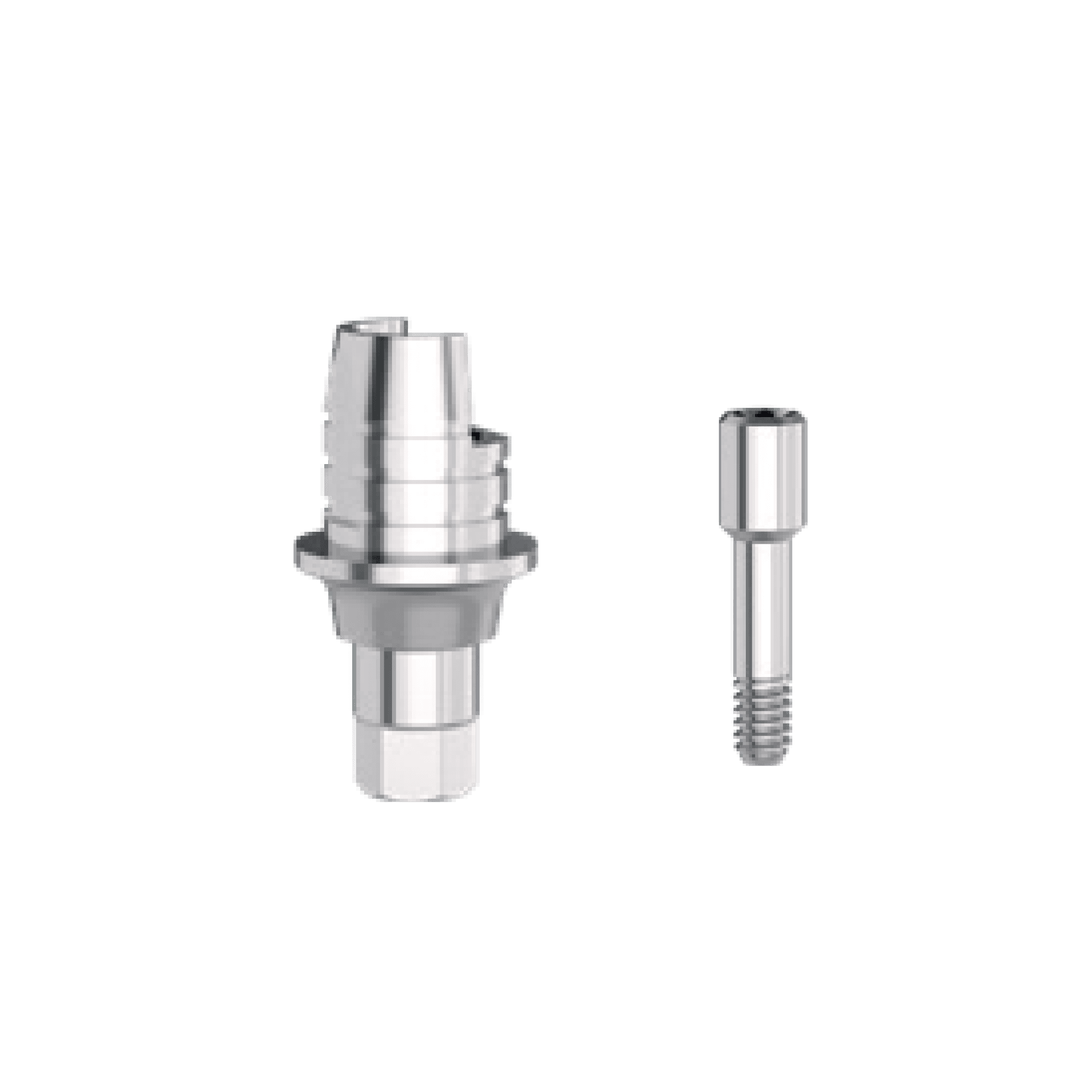 T6 TiBase Angled Abutment - Hex Ø4.5-GH1.0