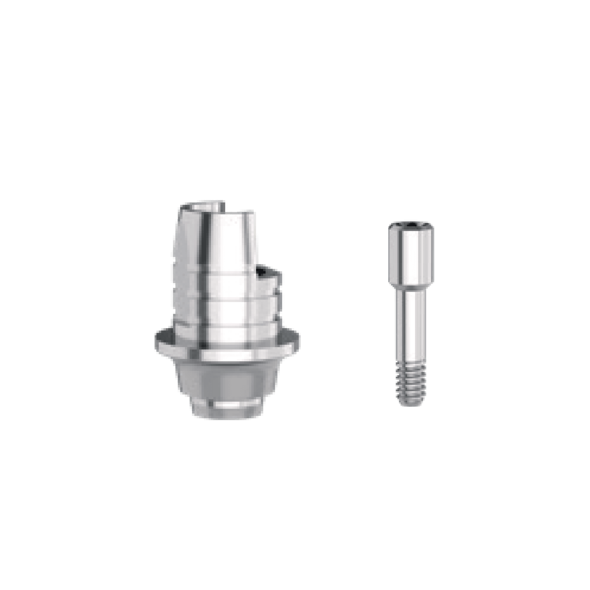 T6 TiBase Angled Abutment - No Hex Ø4.5-GH1.0