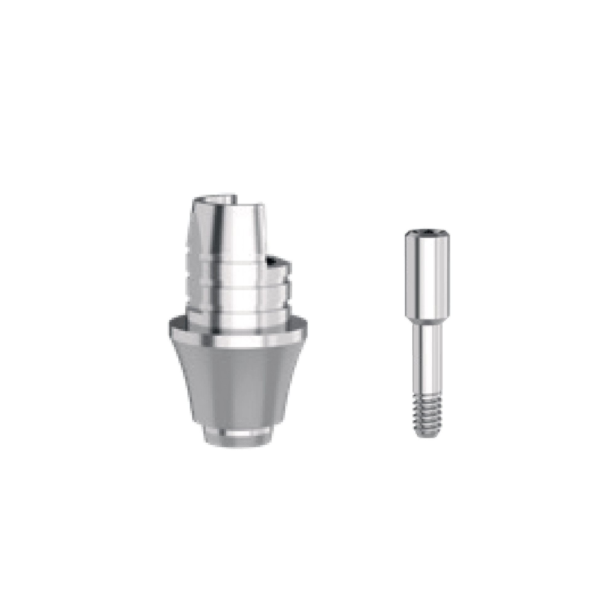 T6 TiBase Angled Abutment - No Hex Ø4.5-GH2.5