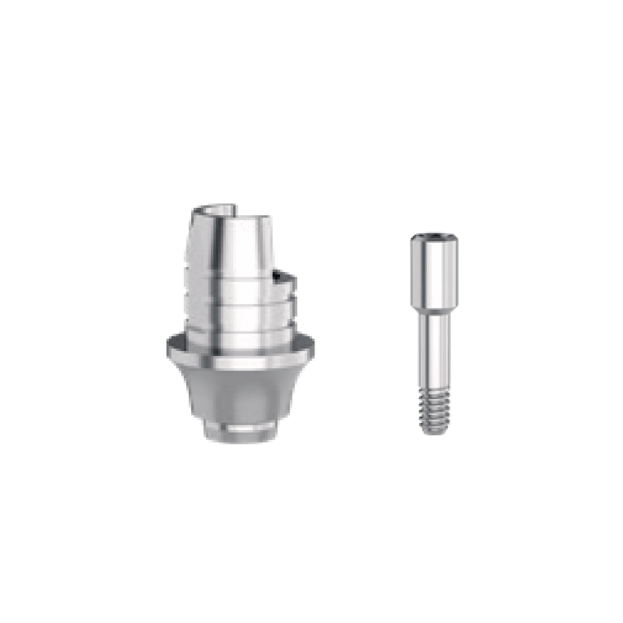 T6 TiBase Angled Abutment - No Hex Ø4.5-GH1.5