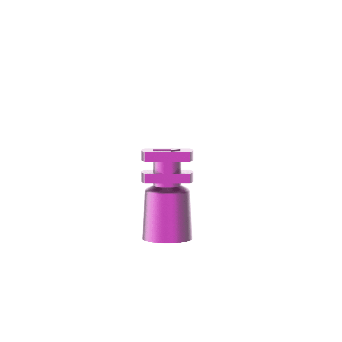 T0 Impression Cap  Ø6.0 - Purple
